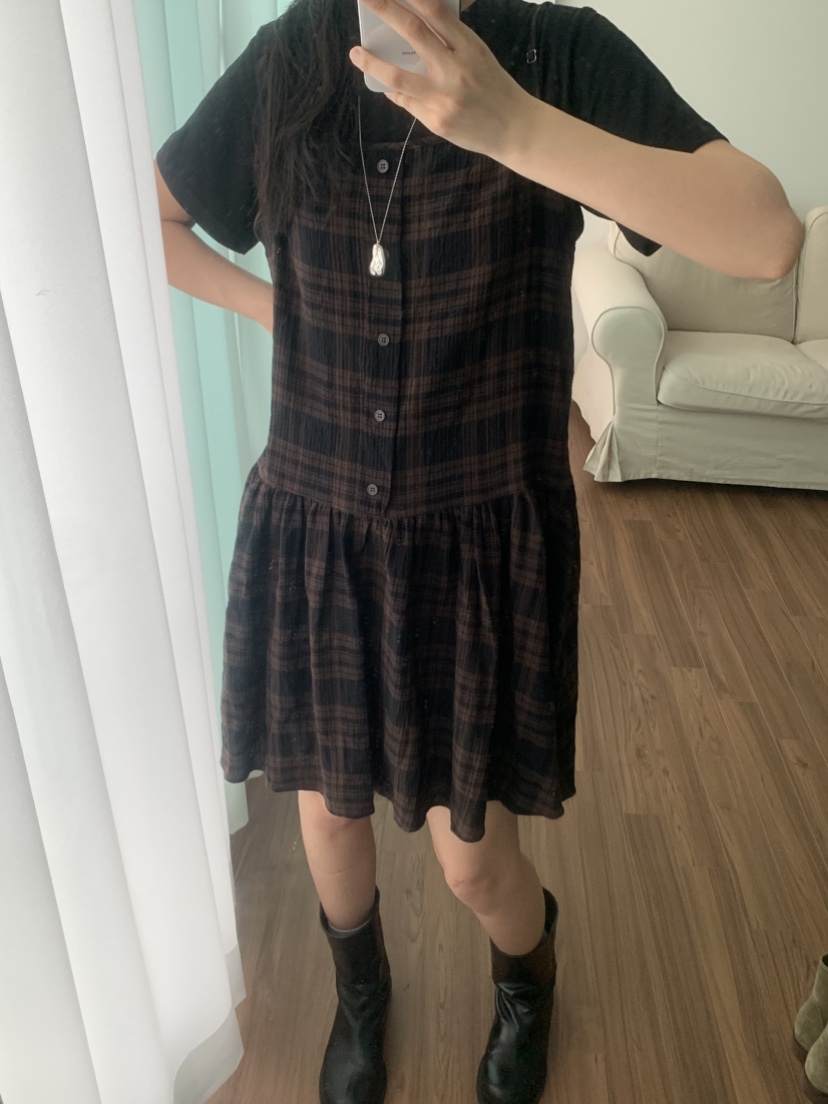 NOUVEAU韓國直郵㊣女裝新品真品熱賣人氣時尚推薦25秋冬連衣裙NOUVEAU連衣裙
