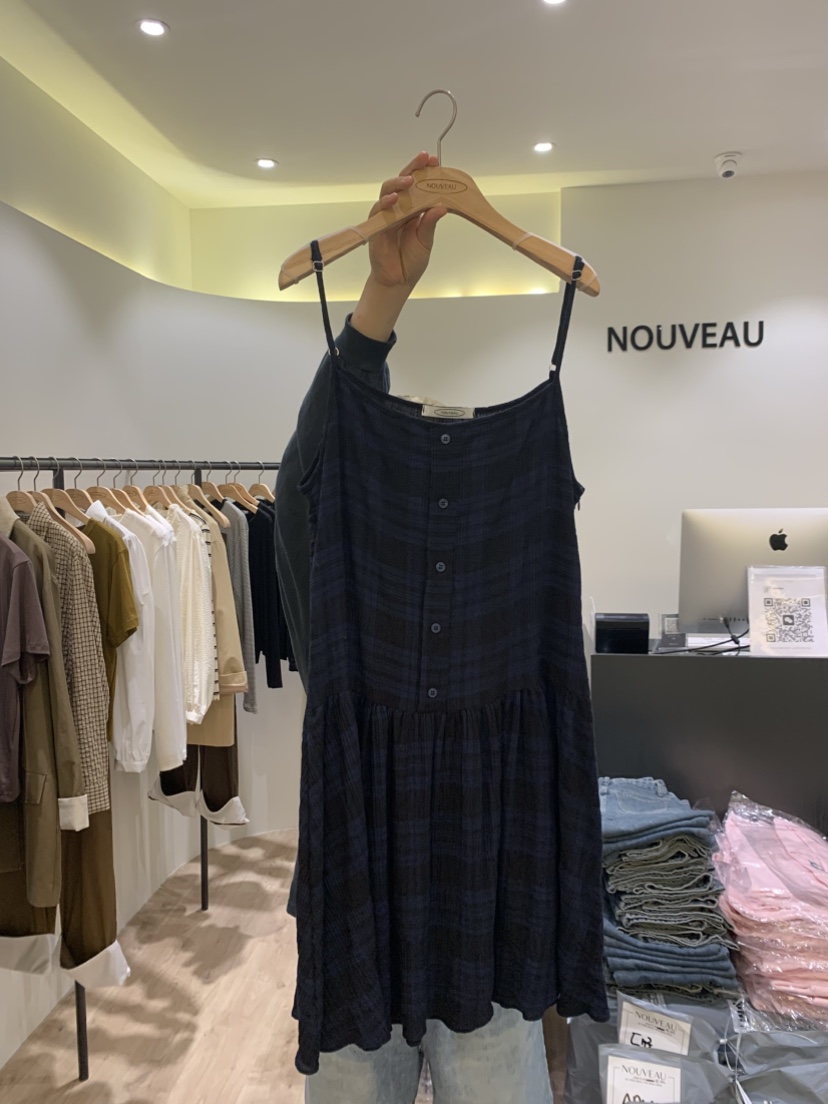 NOUVEAU韓國直郵㊣女裝新品真品熱賣人氣時尚推薦25秋冬連衣裙NOUVEAU連衣裙