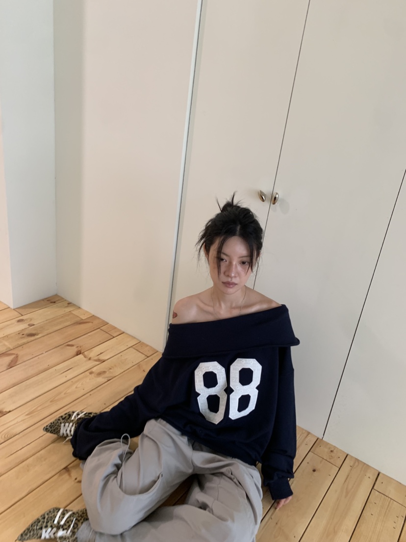 EYEL東大門㊣實拍女裝新款時尚25秋冬休閑熱賣職業推薦衛衣EYEL衛衣