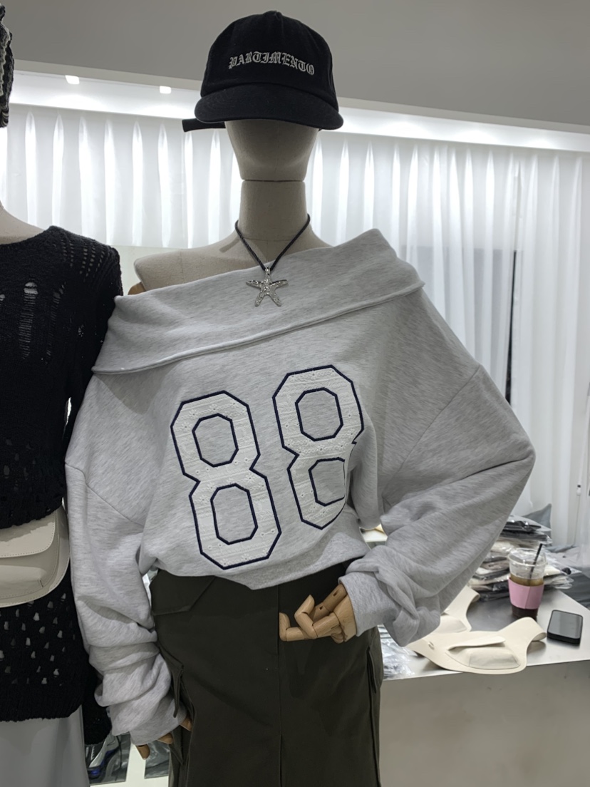 EYEL東大門㊣實拍女裝新款時尚25秋冬休閑熱賣職業推薦衛衣EYEL衛衣