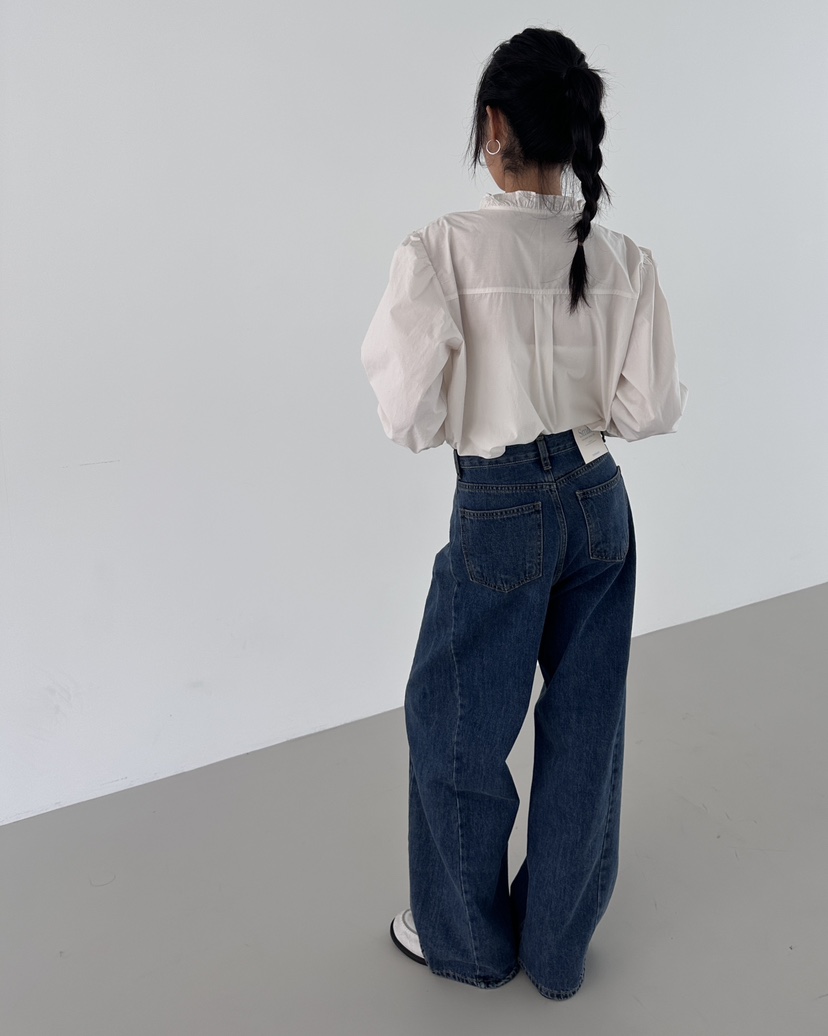 HOWDY東大門㊣直郵女裝新款推薦25秋冬人氣時尚真品襯衫蕾絲衫howdy襯衫/蕾絲衫