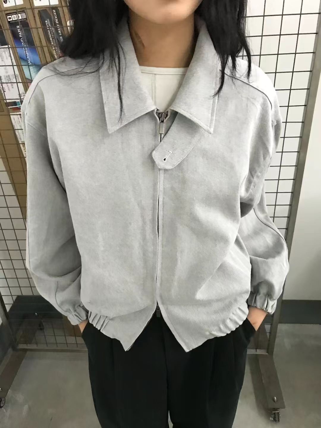 AVANDACE韓國直郵㊣女裝新品25秋冬時尚人氣真品推薦休閑夾克AVANDACE夾克圖色2