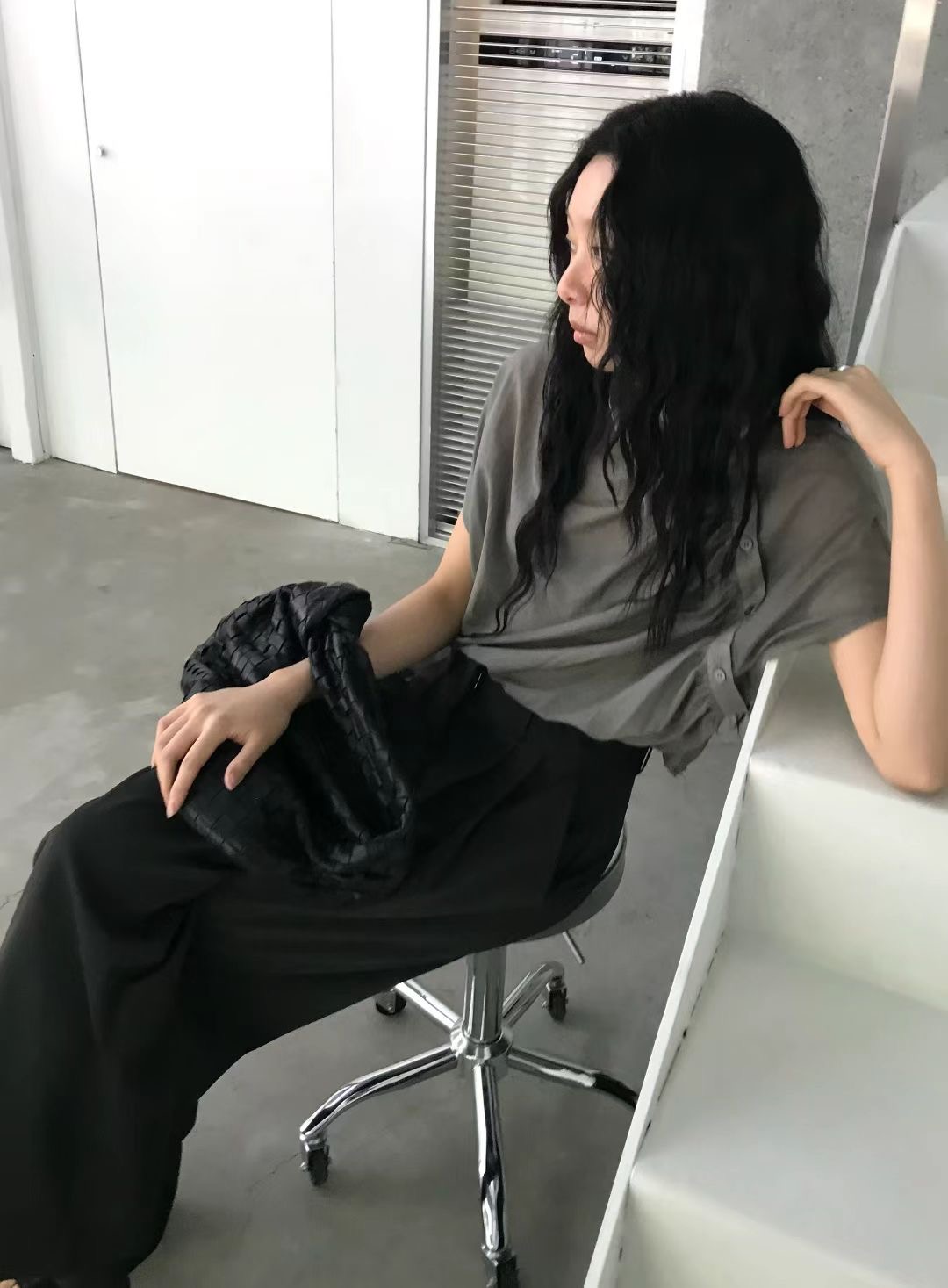 AVANDACE東大門㊣實拍女士新品職業人氣休閑25秋冬襯衫蕾絲衫AVANDACE襯衫/蕾絲衫
