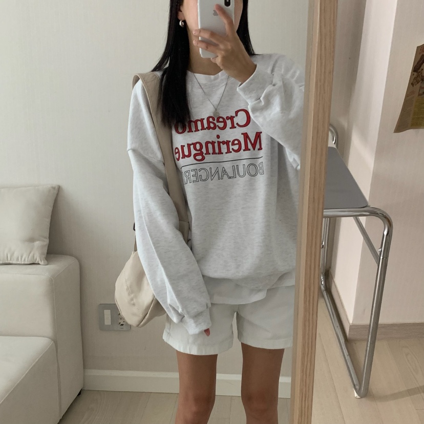 FROMJINI東大門㊣代購女裝新品人氣時尚推薦25秋冬職業衛衣FROMJINI衛衣