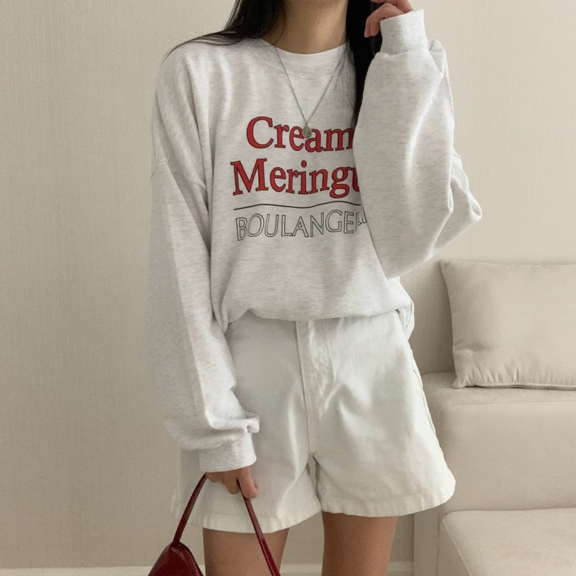 FROMJINI東大門㊣代購女裝新品人氣時尚推薦25秋冬職業衛衣FROMJINI衛衣