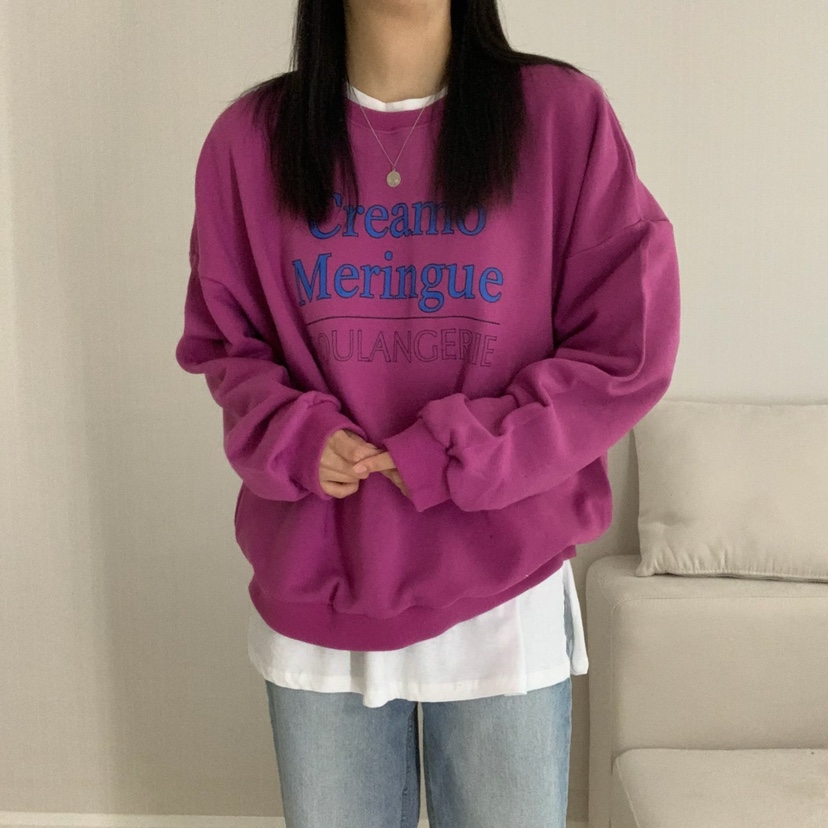 FROMJINI東大門㊣代購女裝新品人氣時尚推薦25秋冬職業衛衣FROMJINI衛衣