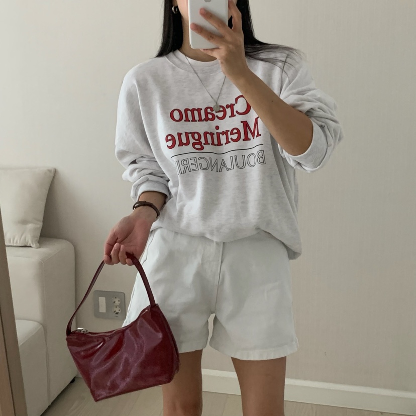 FROMJINI東大門㊣代購女裝新品人氣時尚推薦25秋冬職業衛衣FROMJINI衛衣