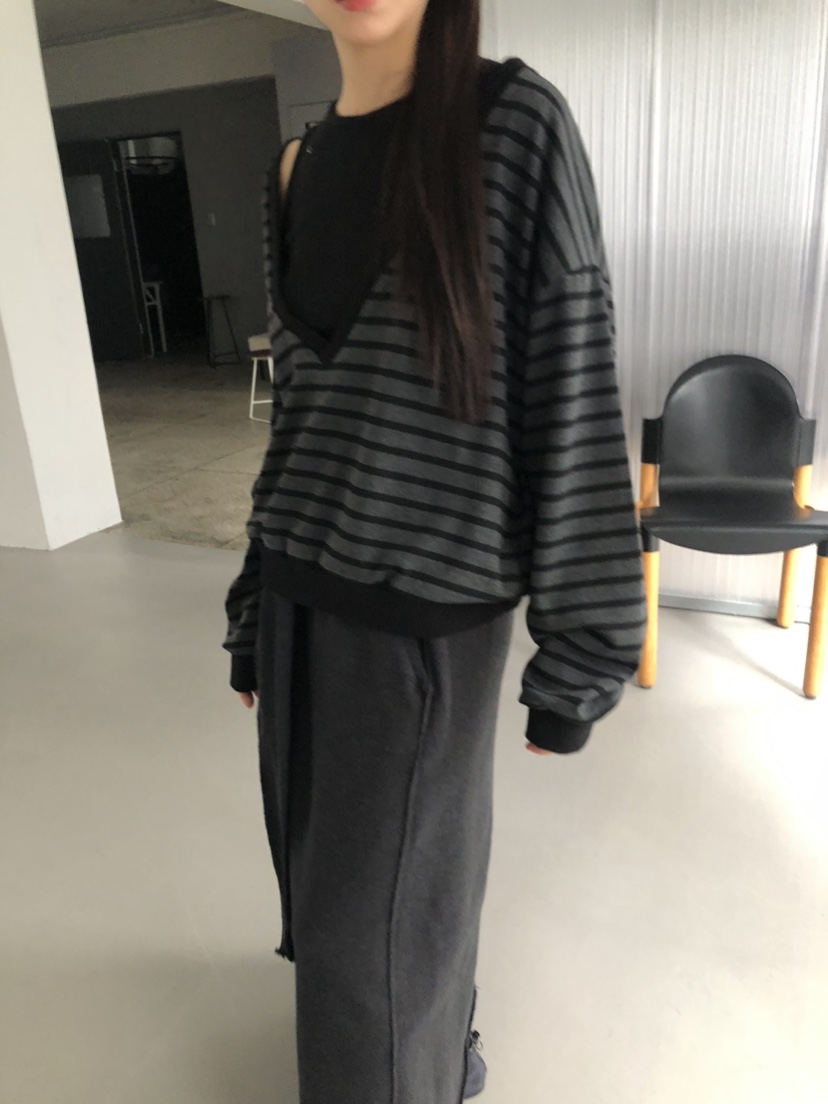 FLASH東大門㊣直郵女士新品職業休閑真品25秋冬衛衣不含內搭FLASH衛衣