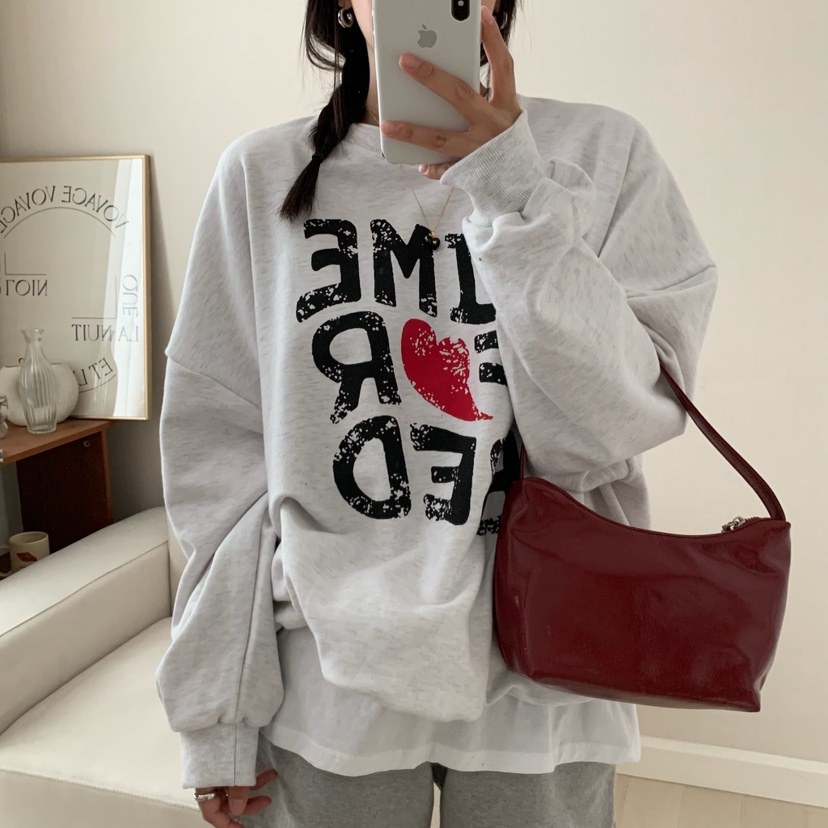 FROMJINI東大門㊣實拍女裝新款推薦休閑真品熱賣時尚人氣衛衣FROMJINI衛衣