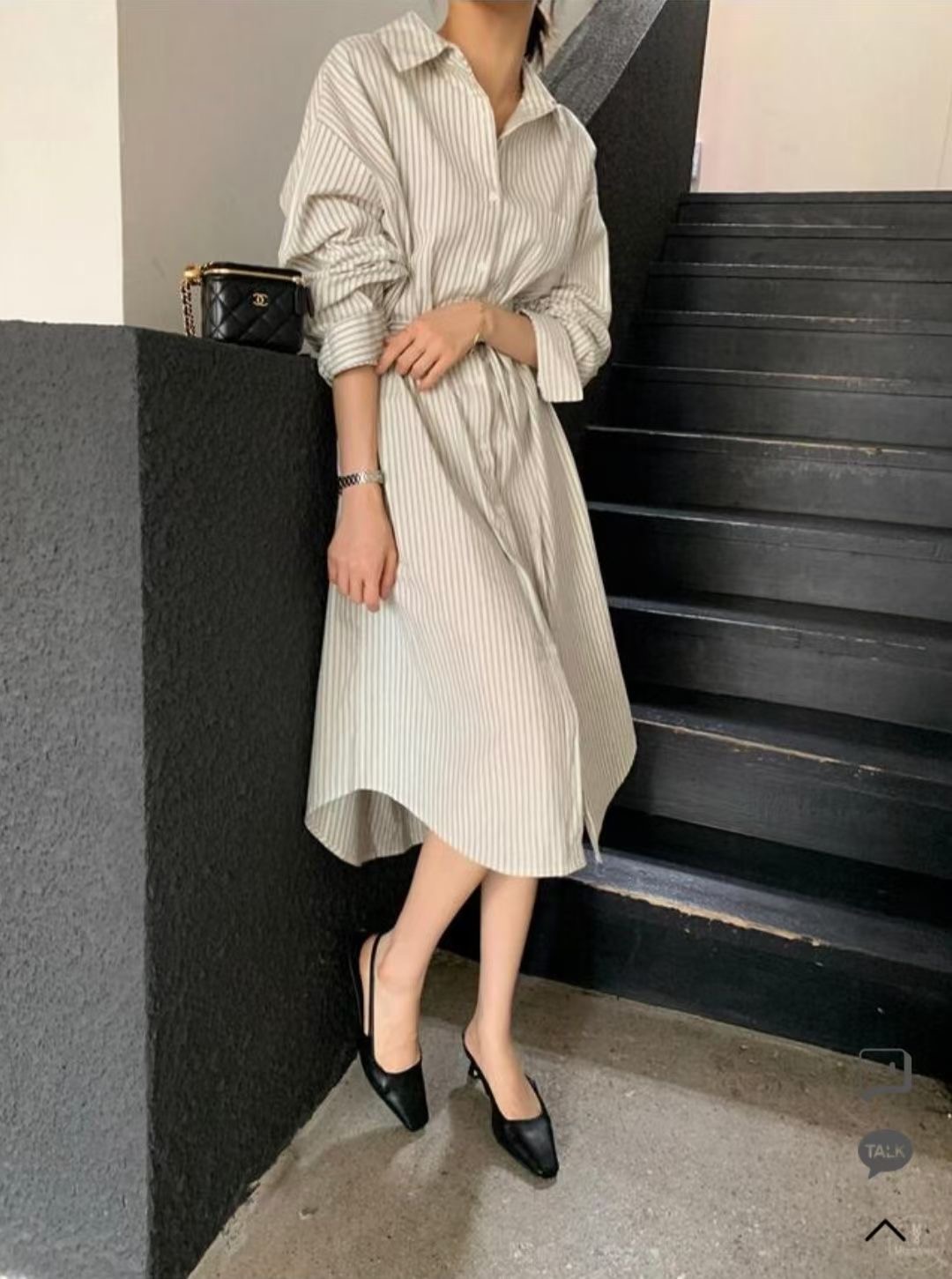 DENALIRE東大門㊣實拍女裝新款推薦時尚休閑25秋冬真品連衣裙DENALIRE連衣裙