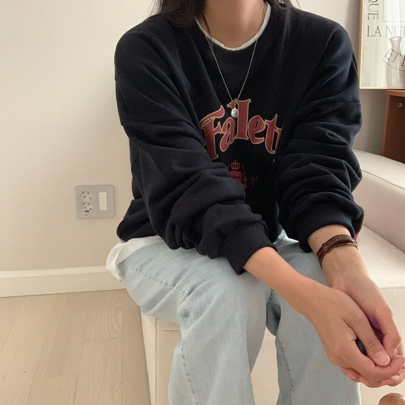 HELLO JINI韓國直郵㊣女裝新款熱賣休閑真品人氣推薦職業衛衣HELLO JINI衛衣