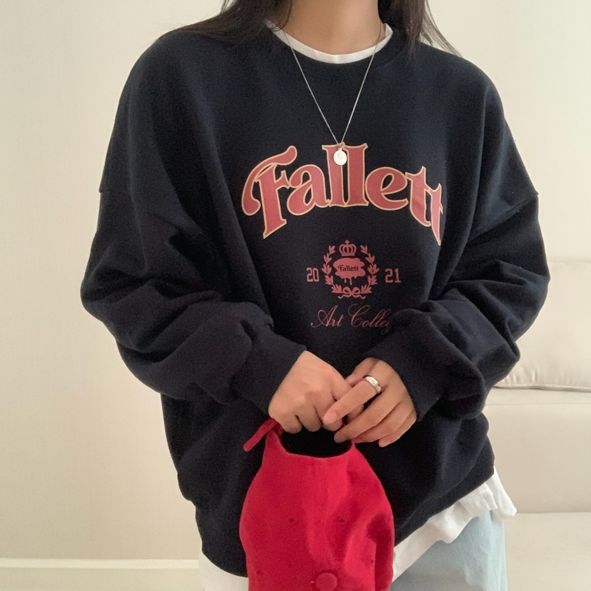 HELLO JINI韓國直郵㊣女裝新款熱賣休閑真品人氣推薦職業衛衣HELLO JINI衛衣