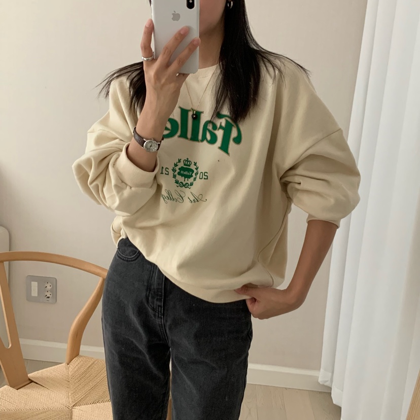 HELLO JINI韓國直郵㊣女裝新款熱賣休閑真品人氣推薦職業衛衣HELLO JINI衛衣