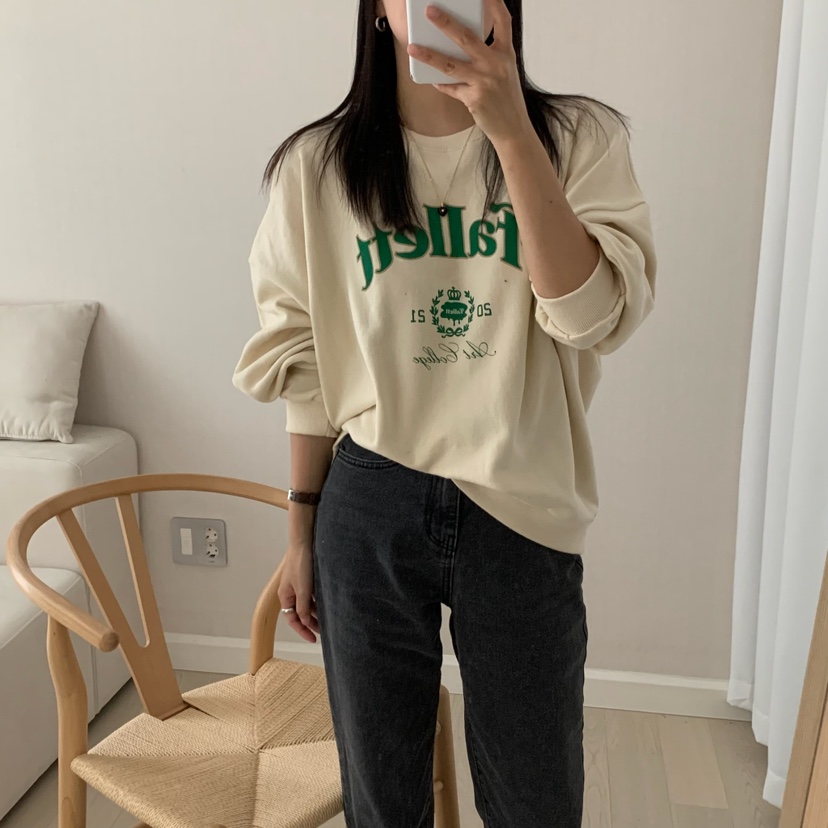 HELLO JINI韓國直郵㊣女裝新款熱賣休閑真品人氣推薦職業衛衣HELLO JINI衛衣