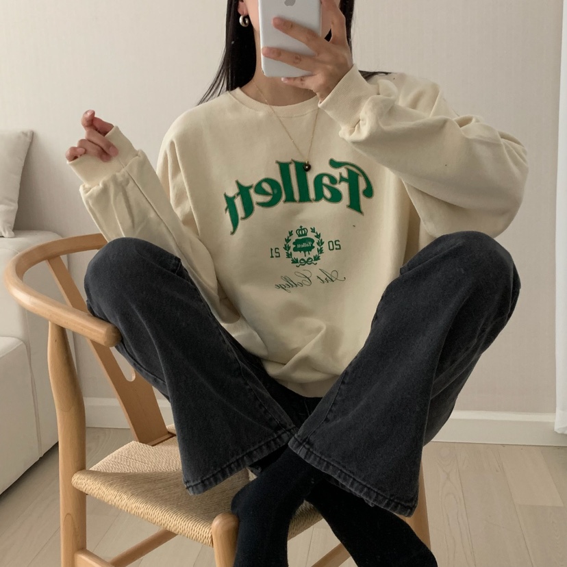 HELLO JINI韓國直郵㊣女裝新款熱賣休閑真品人氣推薦職業衛衣HELLO JINI衛衣