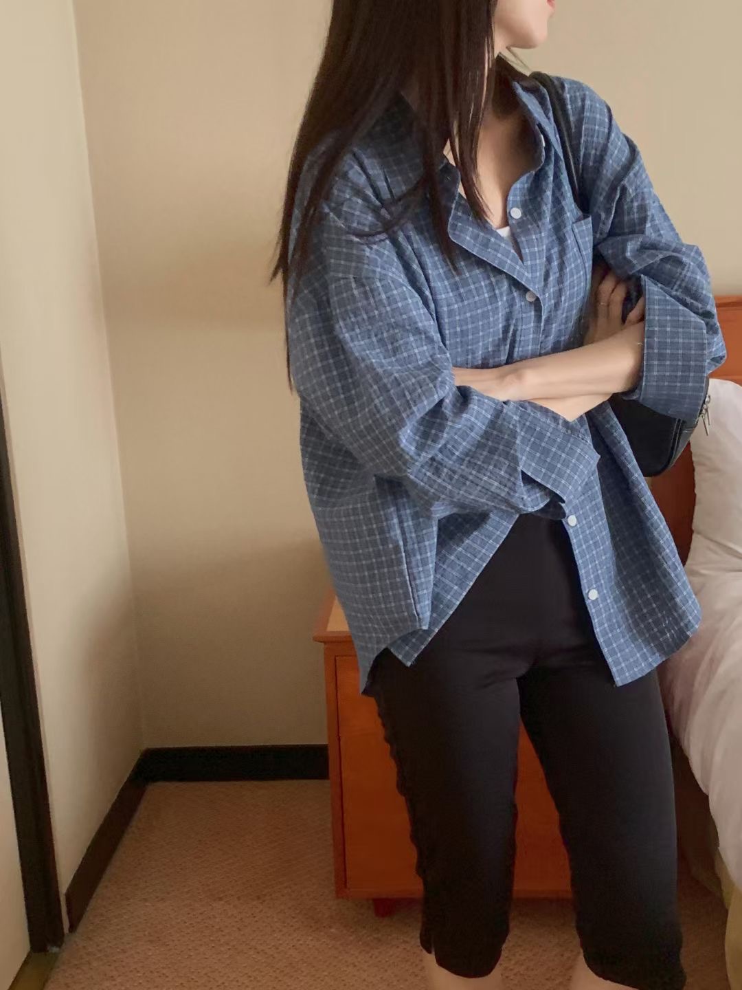 DENALIRE東大門㊣代購女裝新品真品推薦熱賣25秋冬襯衫蕾絲衫DENALIRE襯衫/蕾絲衫