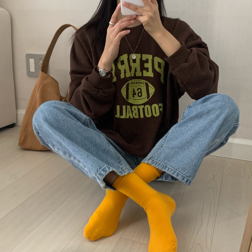 FROMJINI東大門㊣實拍女士新款時尚職業人氣真品25秋冬衛衣FROMJINI衛衣