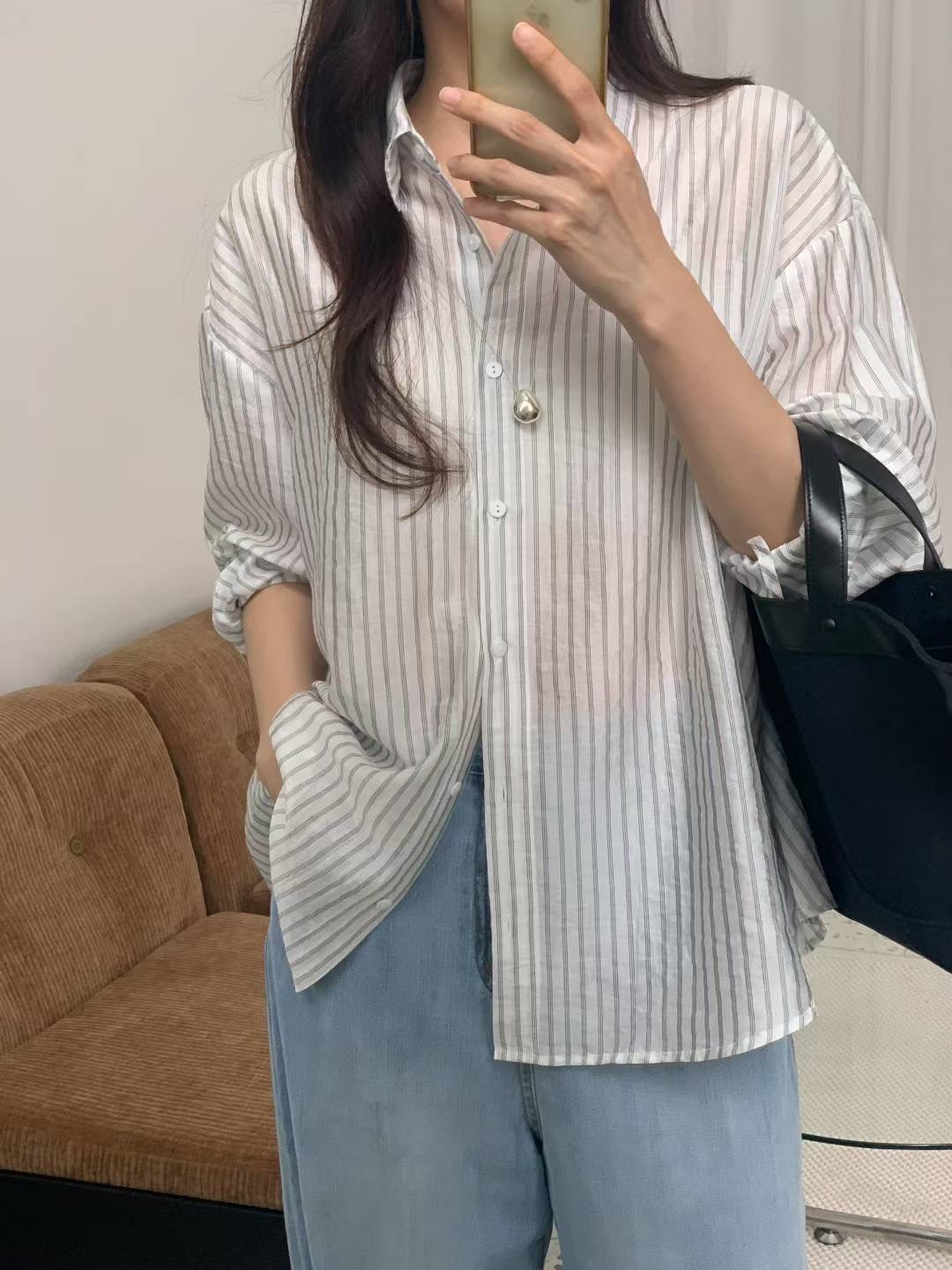 DINING東大門㊣代購女裝新品休閑人氣推薦職業熱賣襯衫蕾絲衫DINING襯衫/蕾絲衫