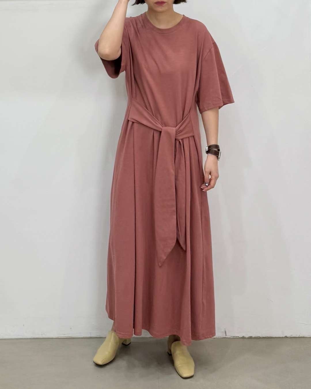 CRUCIALSTAR韓國直郵㊣女裝新款推薦真品時尚職業25秋冬連衣裙CRUCIALSTAR連衣裙