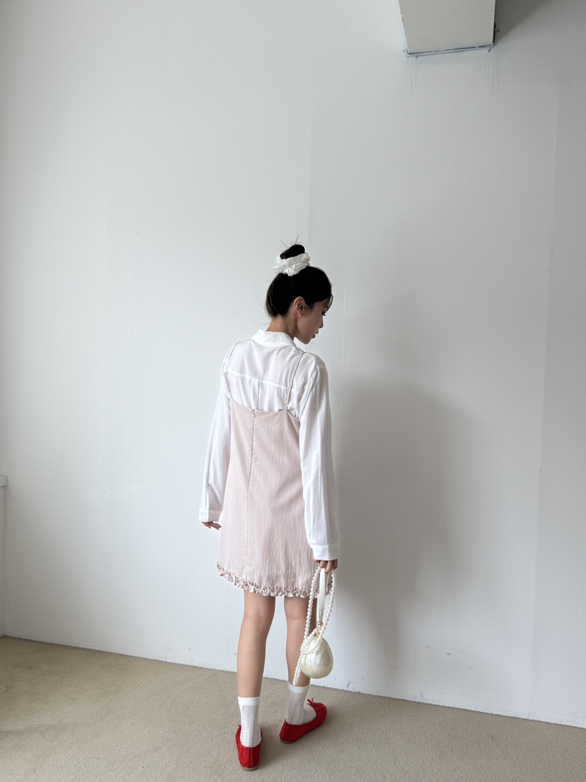 MARKE-P東大門㊣代購女裝新款推薦職業熱賣25秋冬連衣裙荷葉邊MARKE-P連衣裙