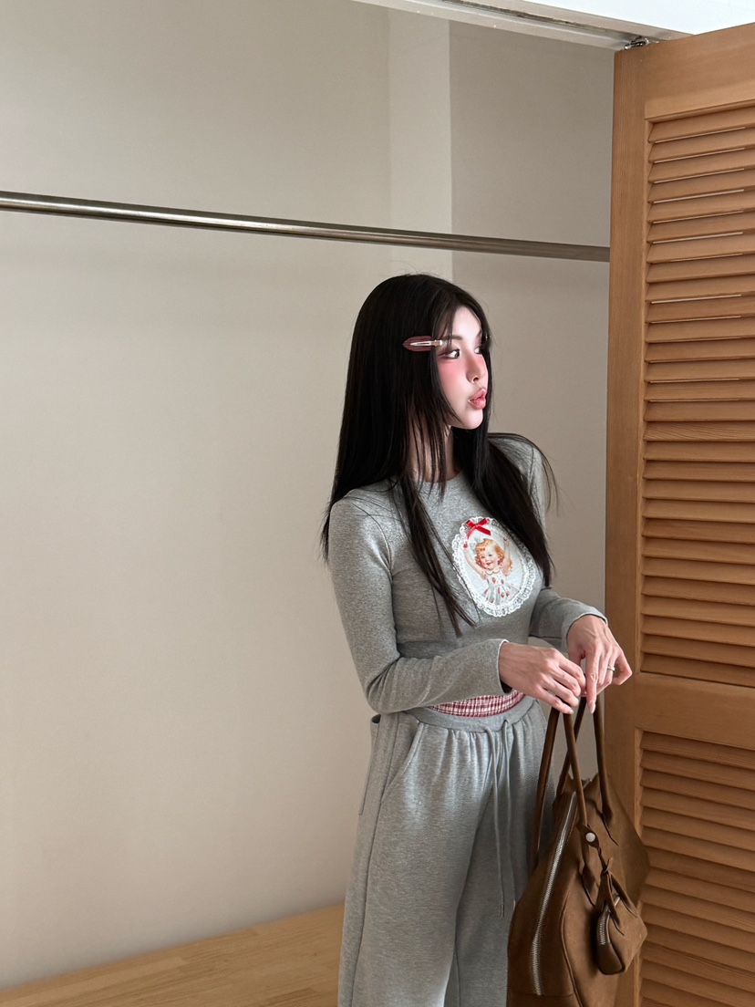 MARKE-P東大門㊣代購女裝新品人氣時尚休閑熱賣25秋冬長袖T恤MARKE-P長袖T恤