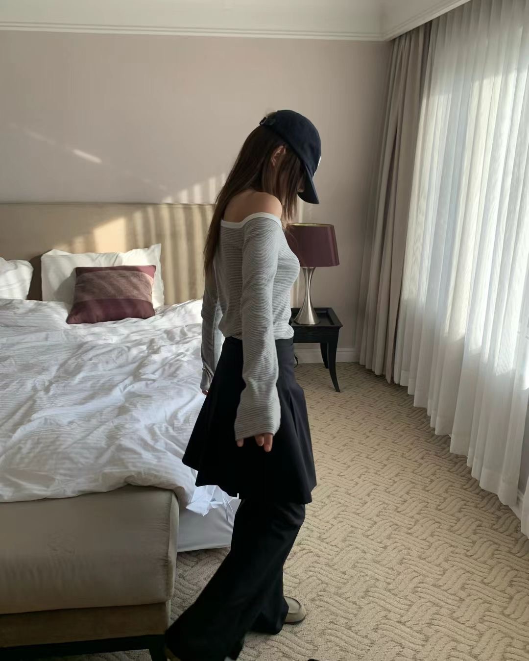 ONDA韓國直郵㊣女士新款推薦時尚熱賣休閑人氣真品職業長袖T恤ONDA長袖T恤