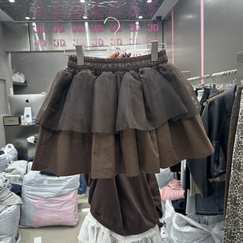 JUDYQUE東大門㊣直郵女士新品人氣25秋冬時尚推薦休閑職業短裙JUDYQUE短裙