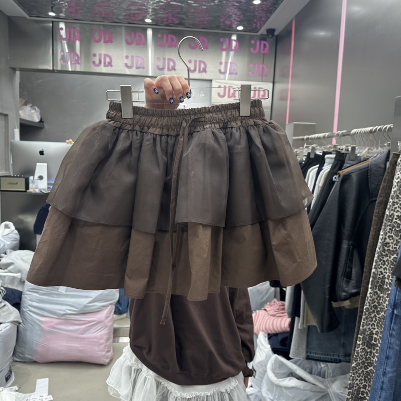 JUDYQUE東大門㊣直郵女士新品人氣25秋冬時尚推薦休閑職業短裙JUDYQUE短裙