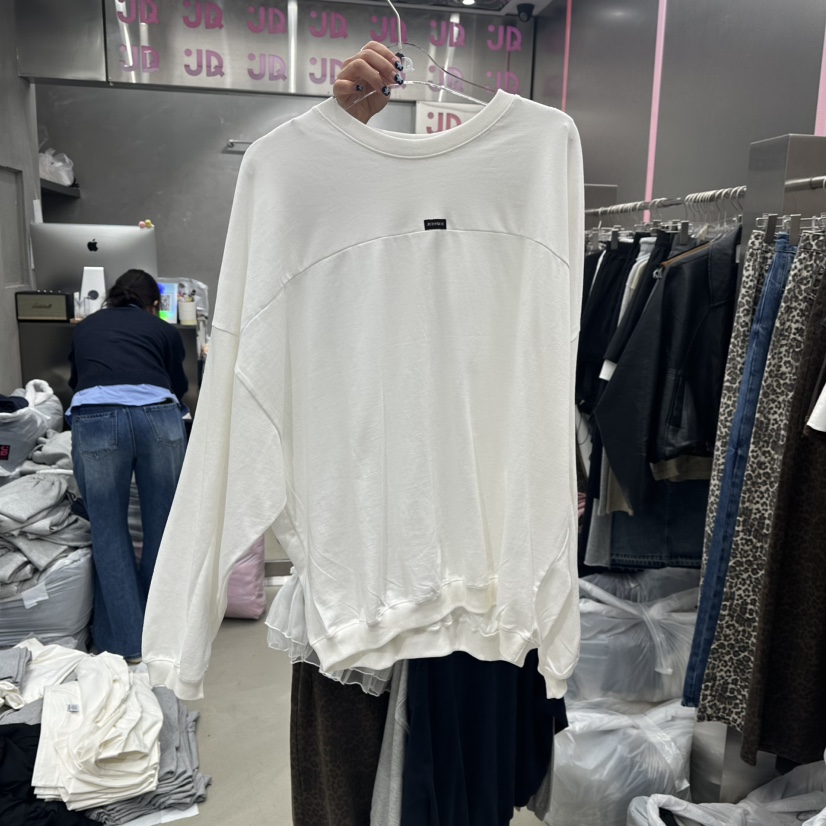 JUDYQUE韓國代購㊣女裝新品真品職業熱賣時尚25秋冬長袖T恤JUDYQUE長袖T恤