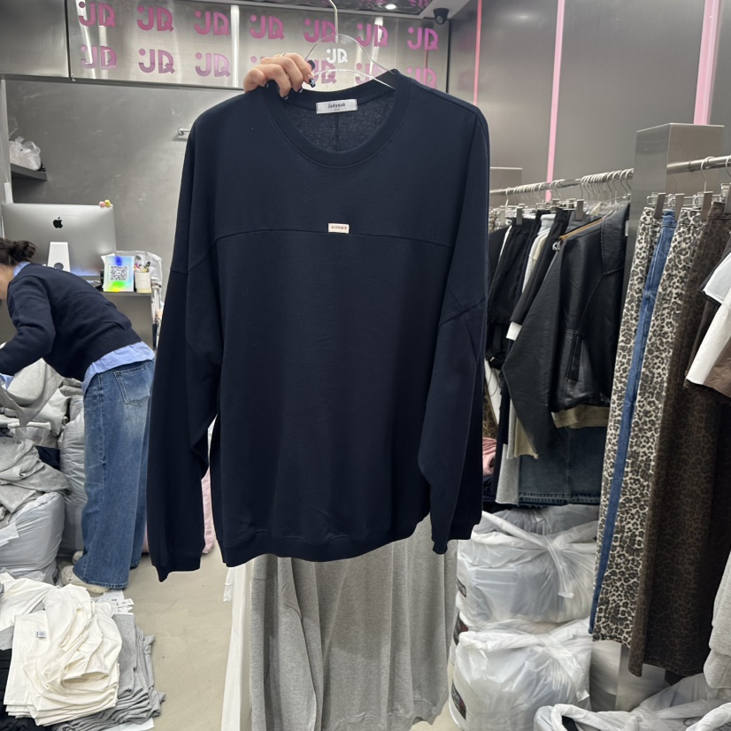 JUDYQUE韓國代購㊣女裝新品真品職業熱賣時尚25秋冬長袖T恤JUDYQUE長袖T恤圖色2