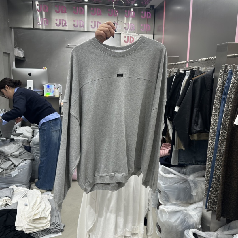 JUDYQUE韓國代購㊣女裝新品真品職業熱賣時尚25秋冬長袖T恤JUDYQUE長袖T恤圖色3