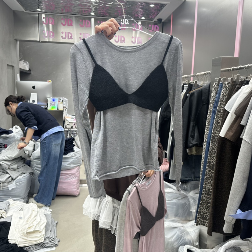 JUDYQUE東大門㊣直郵女士新品推薦人氣真品時尚套裝兩件套緊身JUDYQUE套裝圖色3
