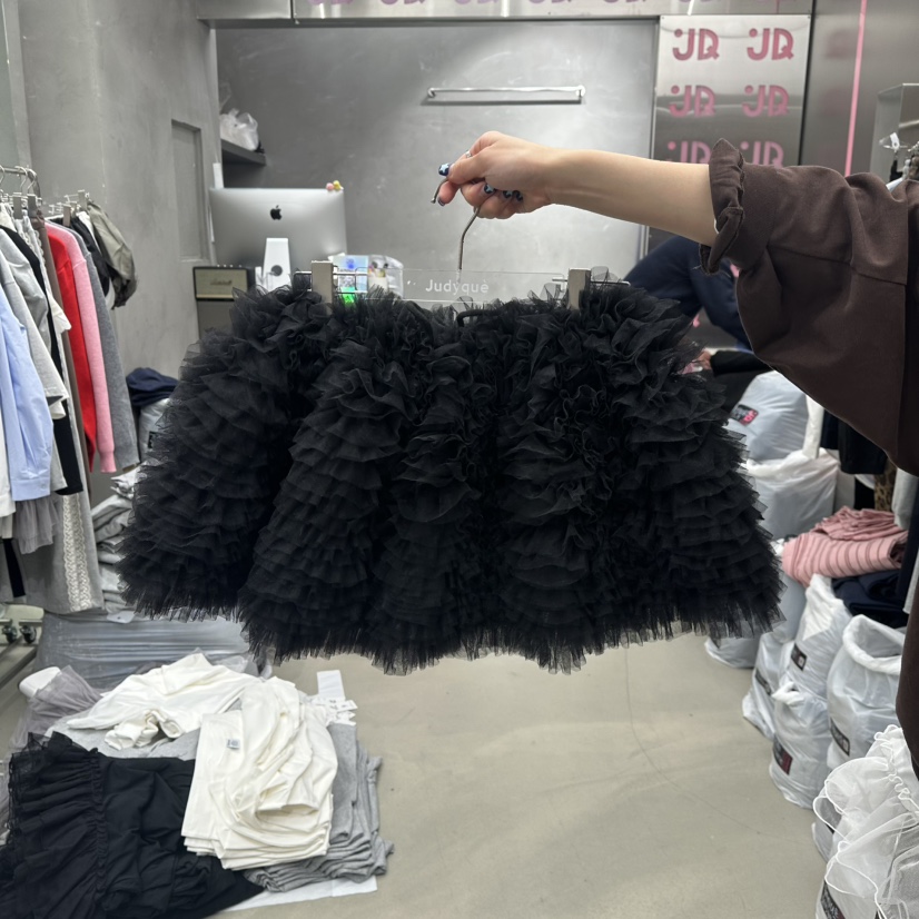 JUDYQUE東大門㊣代購女裝新款職業休閑25秋冬人氣熱賣短裙鴨JUDYQUE短裙圖色2