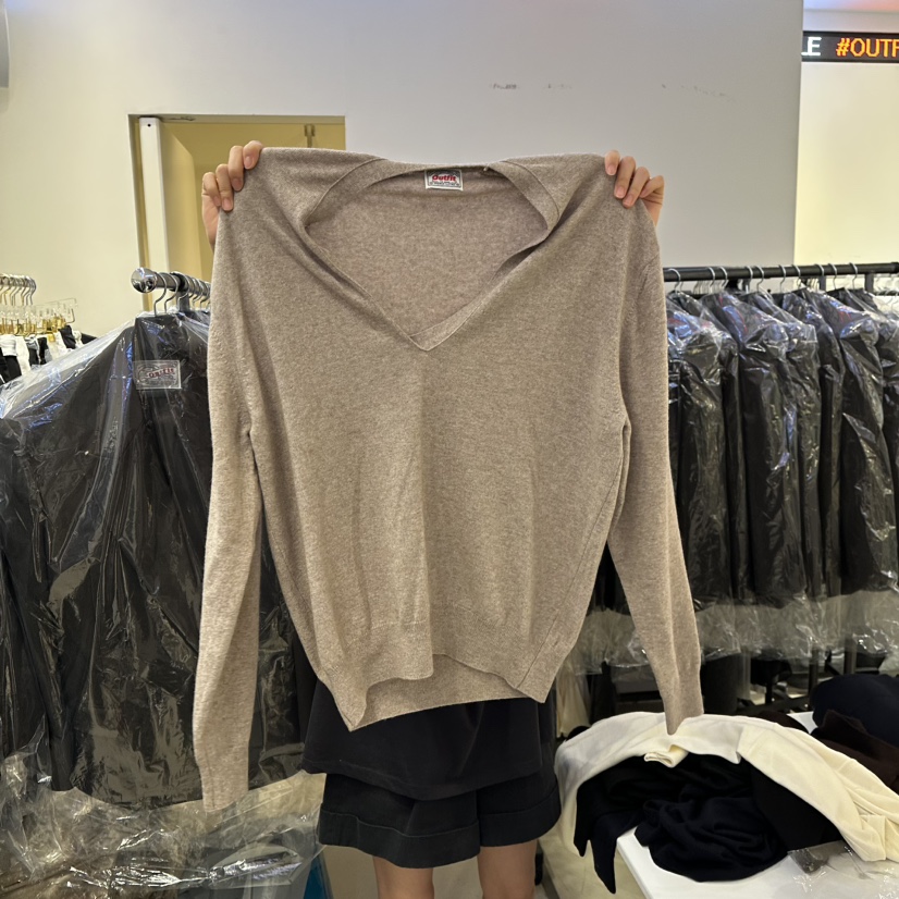 OUTFIT東大門㊣代購女士新品休閑25秋冬真品熱賣職業針織衫OUTFIT針織衫