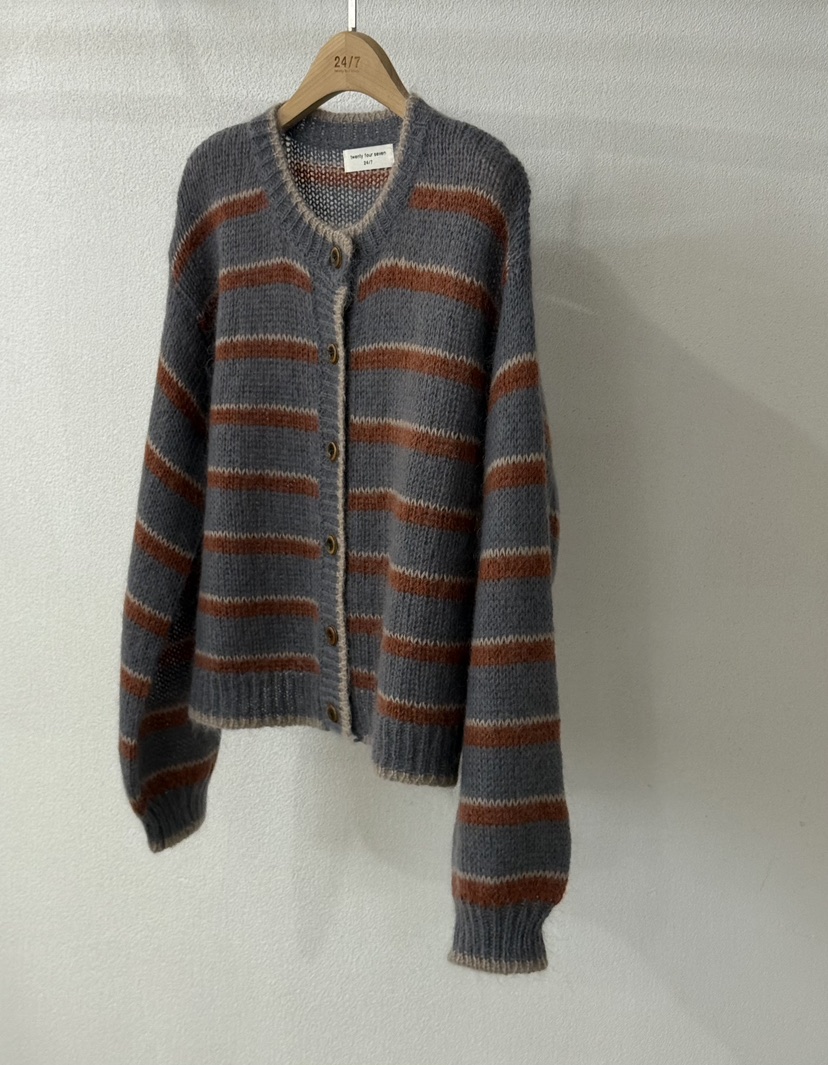 TWENTY FOUR SEVEN24-7東大門㊣實拍女士新品推薦針織衫馬海毛TEWNTY FOUR SEVEN24-7針織衫圖色2