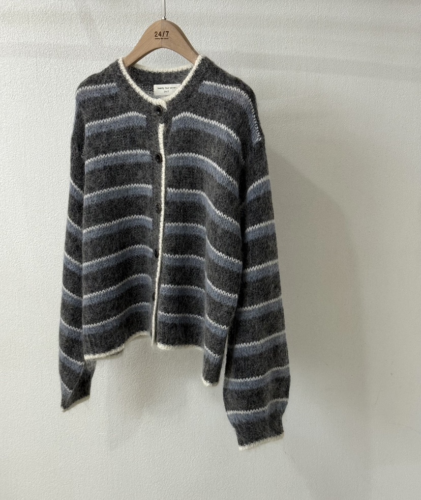 TWENTY FOUR SEVEN24-7東大門㊣實拍女士新品推薦針織衫馬海毛TEWNTY FOUR SEVEN24-7針織衫圖色3