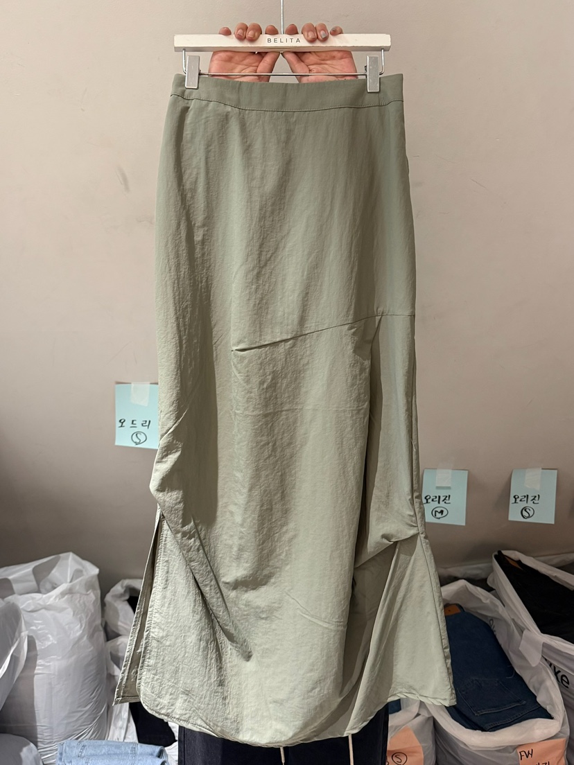 BELITA-L韓國代購㊣女裝新款熱賣時尚推薦真品職業25秋冬長裙BELITA-L長裙