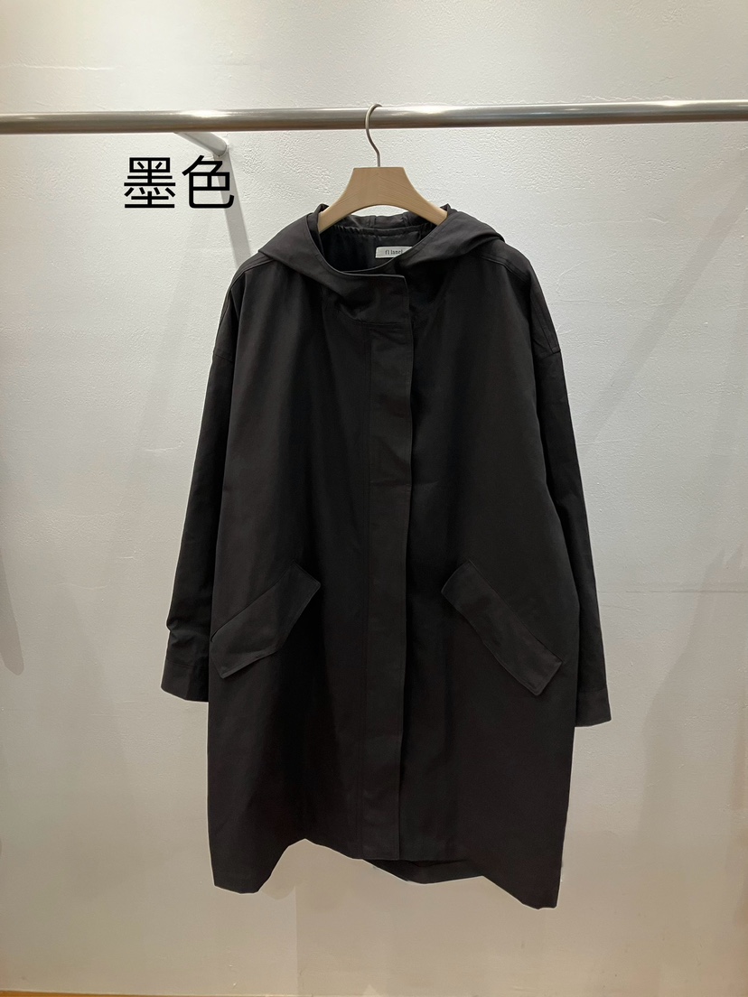 FL LANEL東大門㊣代購女裝新品25秋冬真品推薦時尚長款風衣FL LANEL長款風衣