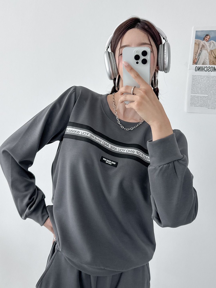 IAAN韓國代購㊣女裝新品人氣熱賣25秋冬時尚休閑套裝兩件套iaAn套裝