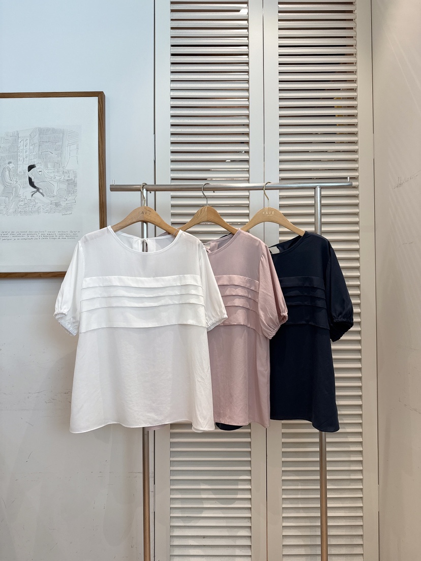 FAVE-L韓國直郵㊣女裝新品休閑職業時尚真品25秋冬襯衫蕾絲衫FAVE-L襯衫/蕾絲衫