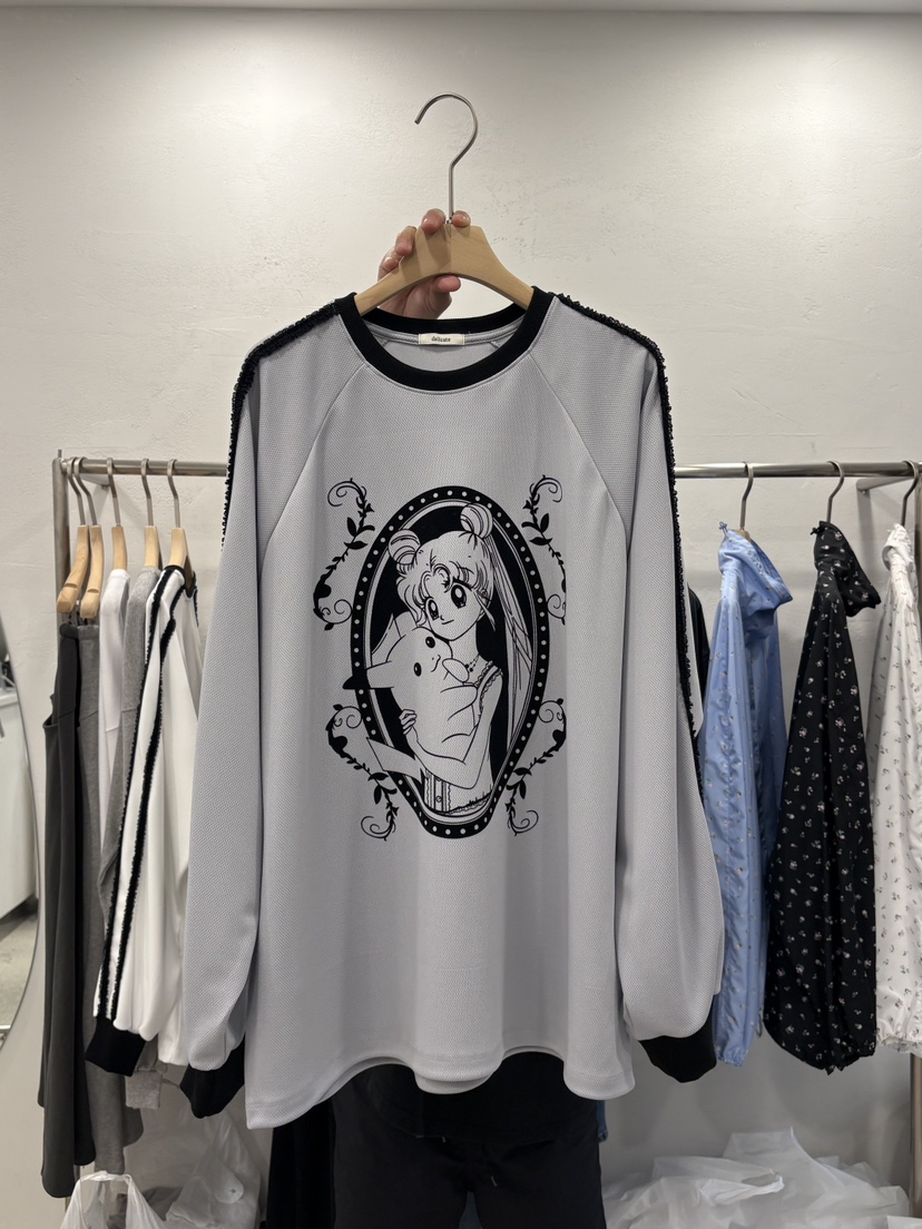 DELICATE東大門㊣實拍女士新款真品人氣25秋冬時尚休閑長袖T恤DELICATE長袖T恤圖色2