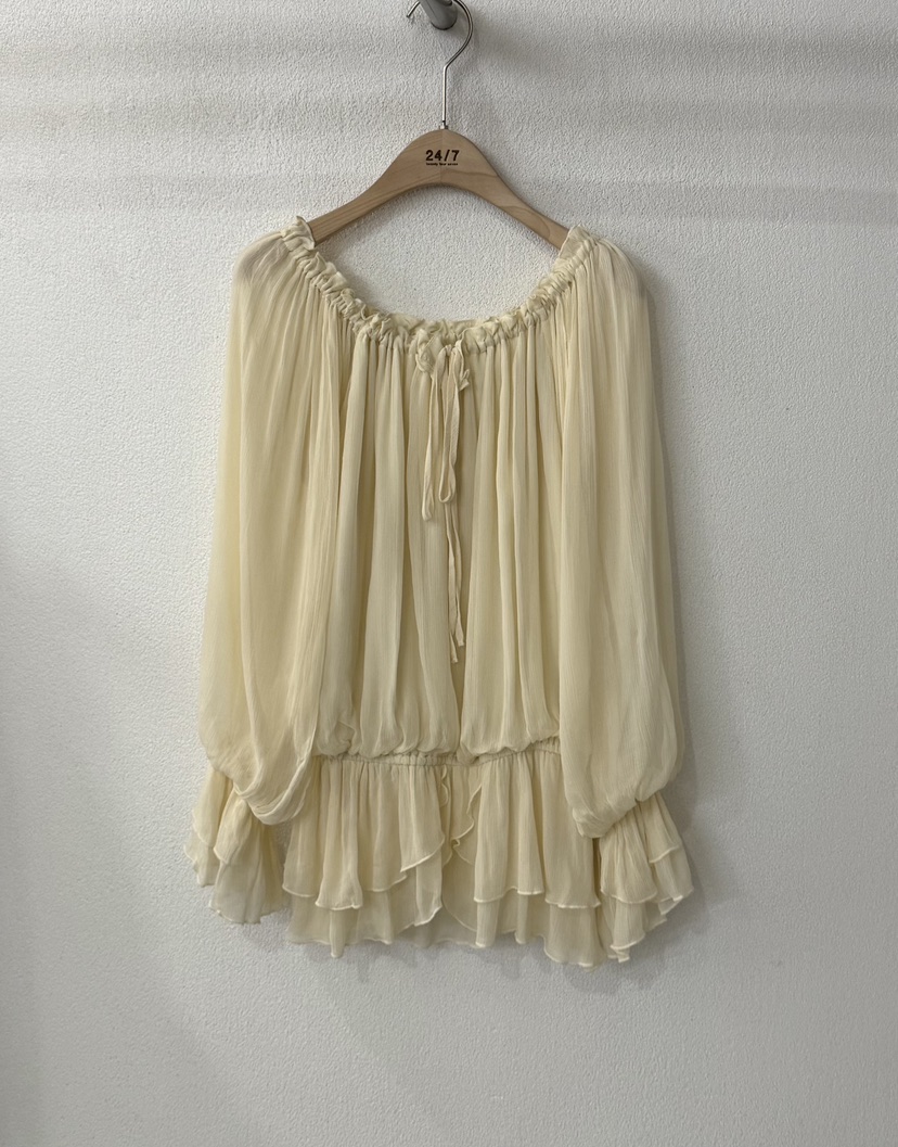 TWENTY FOUR SEVEN24-7東大門㊣代購女裝新品推薦襯衫蕾絲衫TEWNTY FOUR SEVEN24-7襯衫/蕾絲衫
