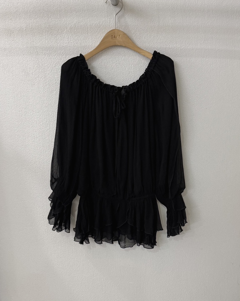 TWENTY FOUR SEVEN24-7東大門㊣代購女裝新品推薦襯衫蕾絲衫TEWNTY FOUR SEVEN24-7襯衫/蕾絲衫圖色2