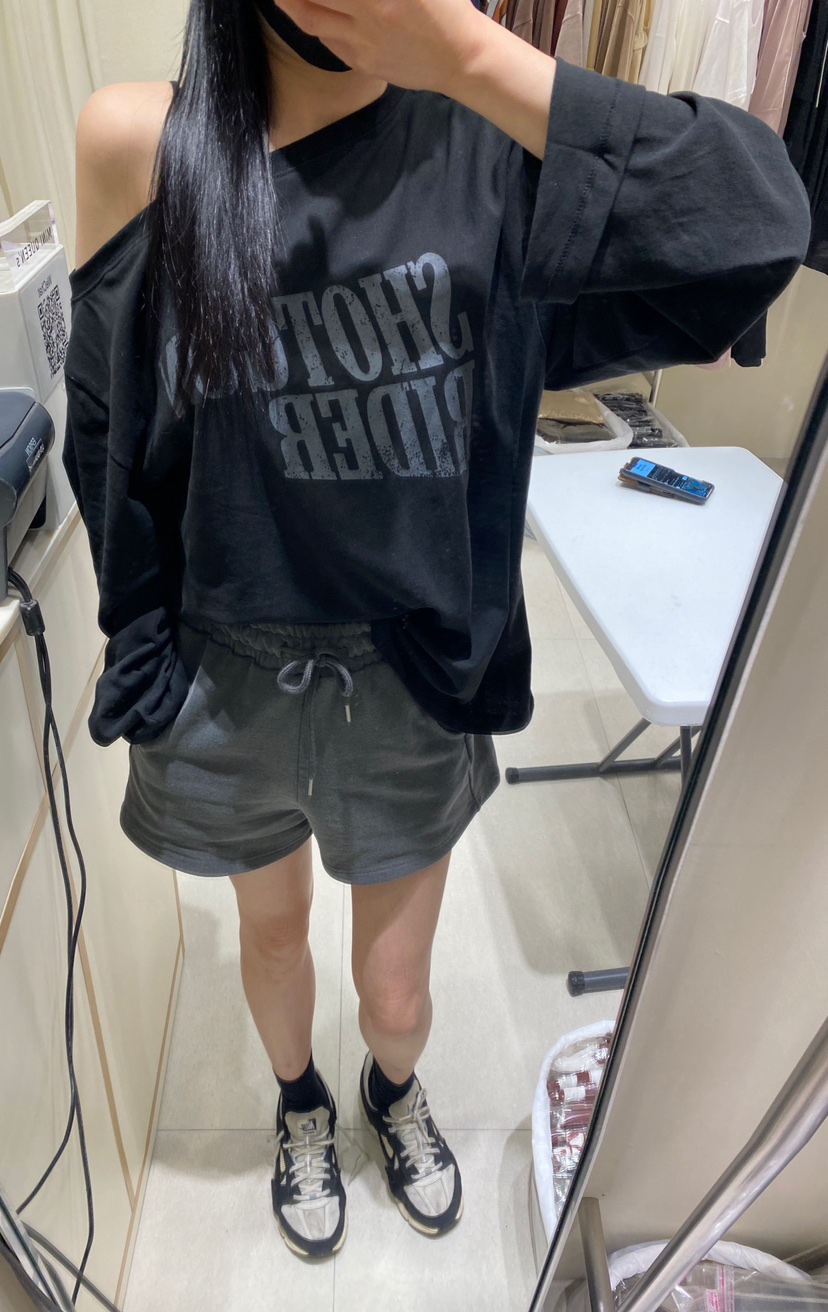 MINIQUEENS東大門㊣直郵女裝新品時尚推薦人氣職業休閑長袖T恤MINIQUEENS長袖T恤
