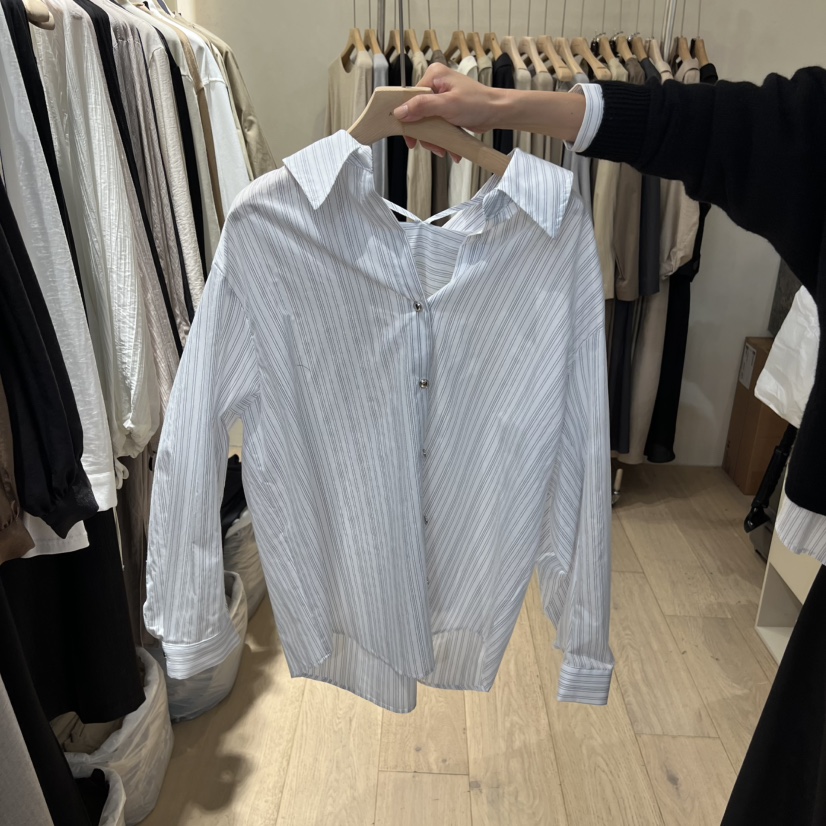 ARCHER東大門㊣直郵女裝新品25秋冬人氣休閑職業襯衫蕾絲衫ARCHER襯衫/蕾絲衫