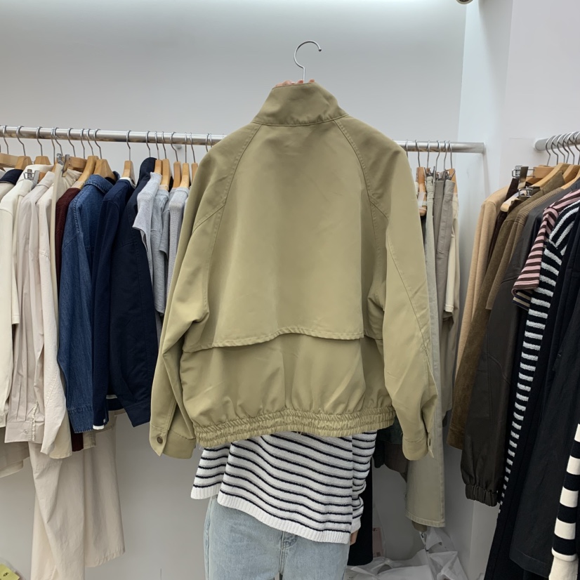 DRESS ROOM東大門㊣直郵女士新款25秋冬休閑熱賣真品時尚夾克DRESS ROOM夾克