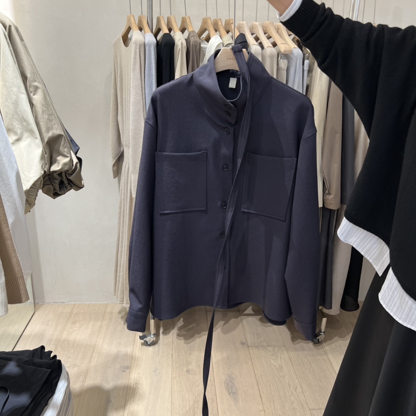 ARCHER韓國代購㊣女裝新品真品熱賣推薦休閑夾克含腰帶口袋ARCHER夾克圖色3