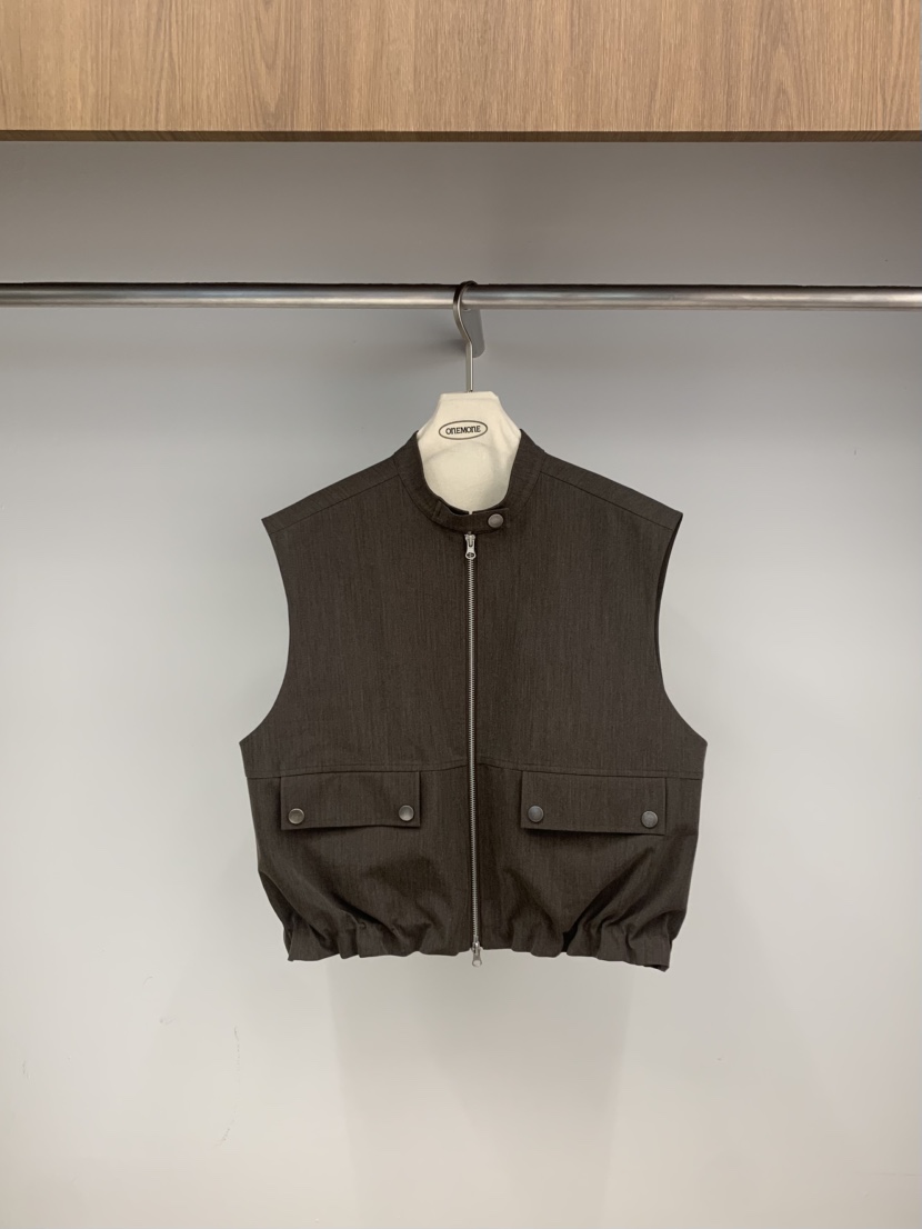 ONE MONE東大門㊣代購女裝新品真品人氣25秋冬熱賣推薦馬甲ONE MONE馬甲