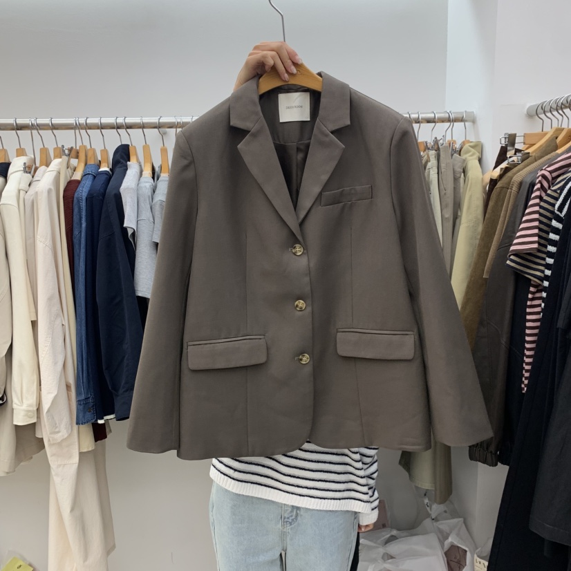 DRESS ROOM東大門㊣代購女裝新品時尚人氣休閑真品推薦夾克DRESS ROOM夾克