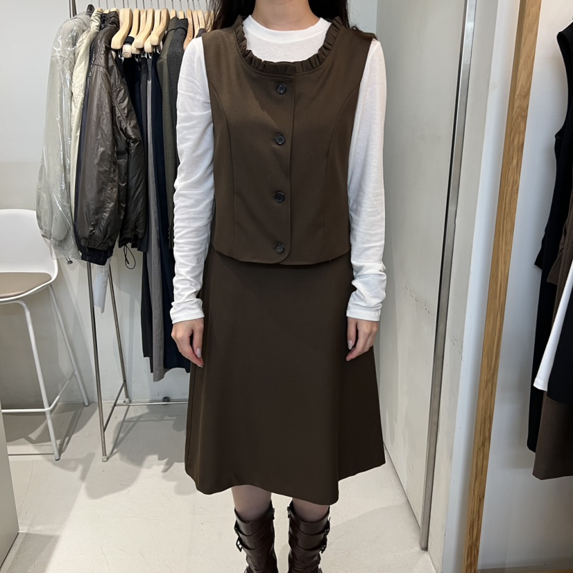 OUTRENE韓國直郵㊣女裝新款人氣熱賣推薦25秋冬套裝不含內搭套裝OUTRENE套裝